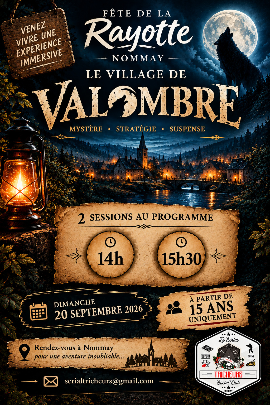 Le village de Vallombre